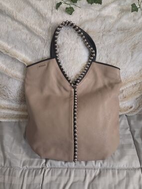 Furla Ginger Studded Hobo Bag